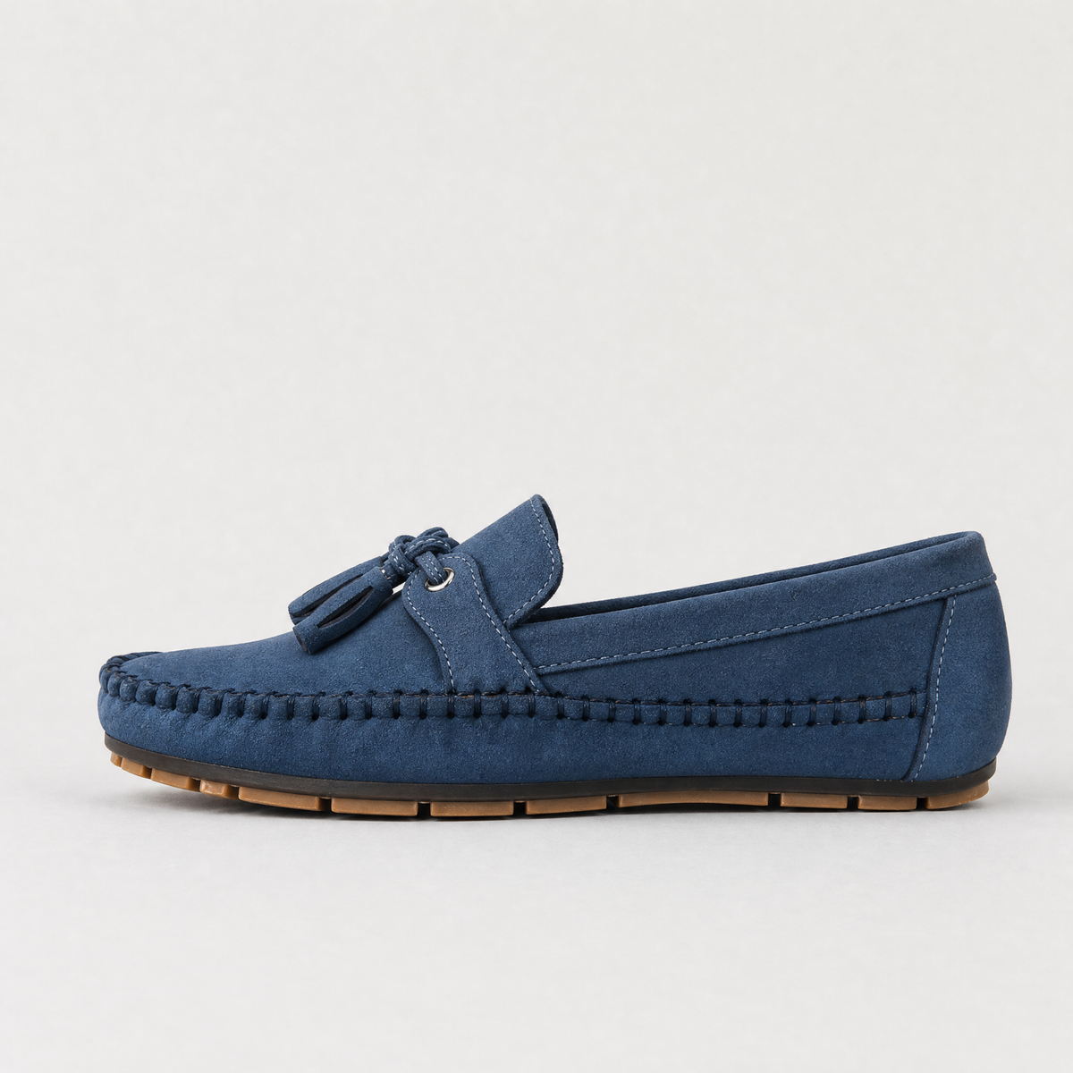 Mocassins à pampilles et coutures apparentes — Amielle Paris — vue 1