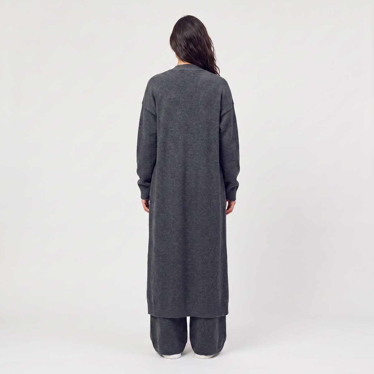 Ensemble en maille trois pièces à pantalon large — Amielle Paris — vue 5