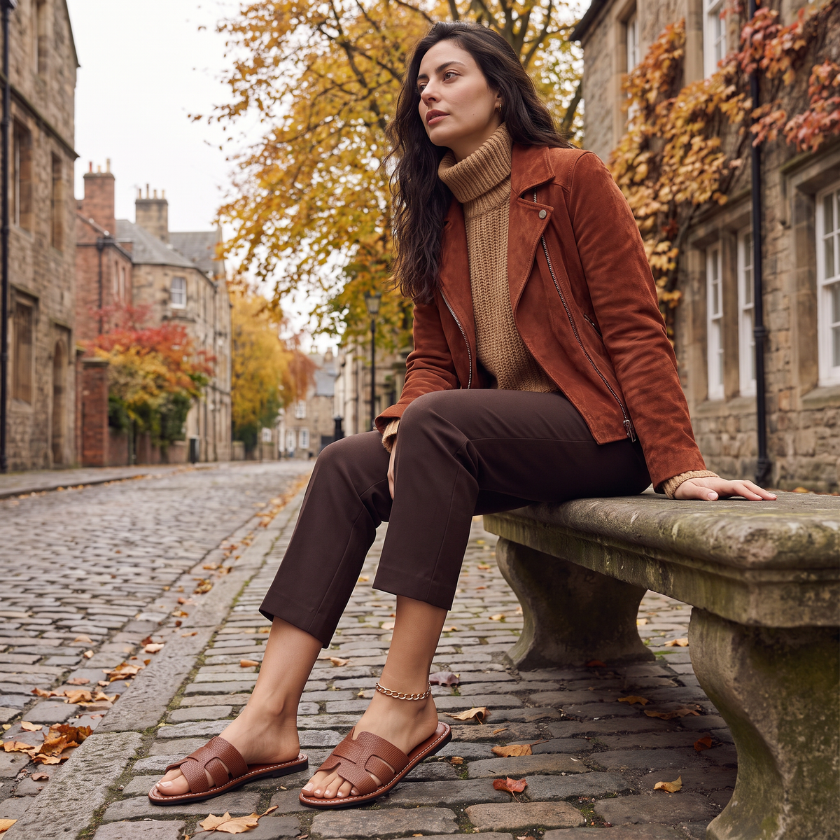 Mules plates à dessus découpé — Amielle Paris — vue 2