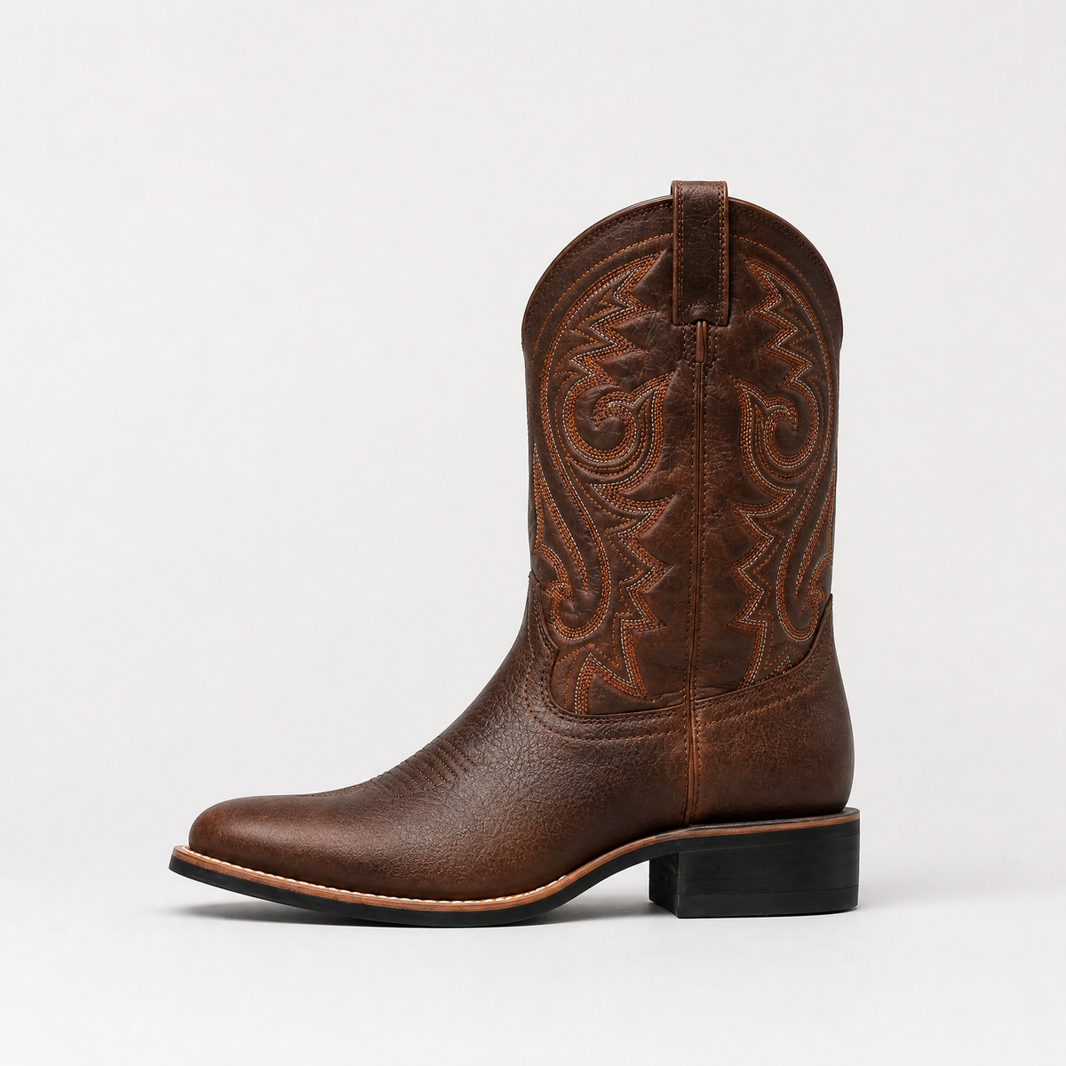 Bottes western brodées à bout pointu — Amielle Paris — vue 1