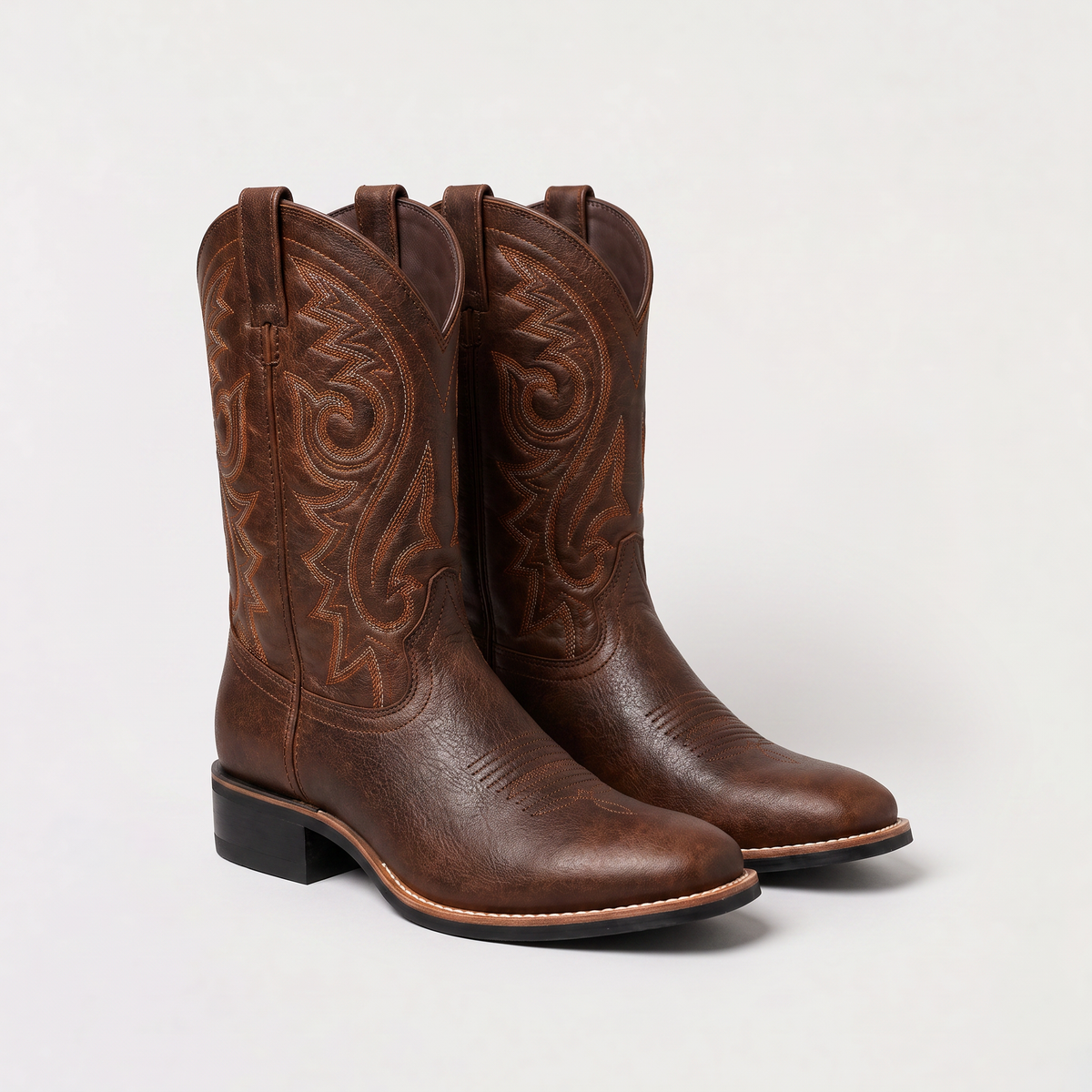 Bottes western brodées à bout pointu — Amielle Paris — vue 4