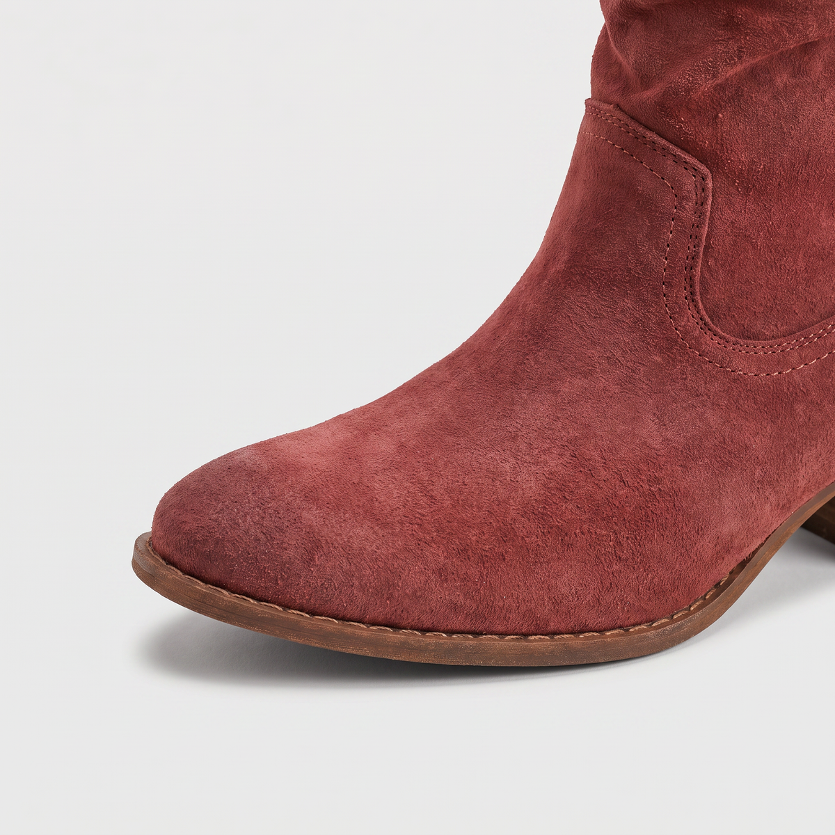 Bottes western en daim à franges et perles — Amielle Paris — vue 5