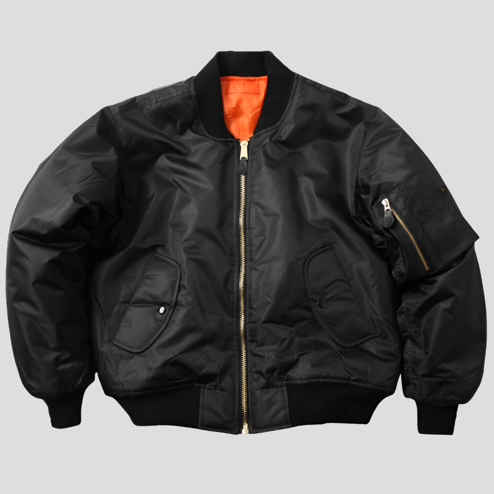 Lucas — Bomber femme zippé à poche de manche — Amielle Paris