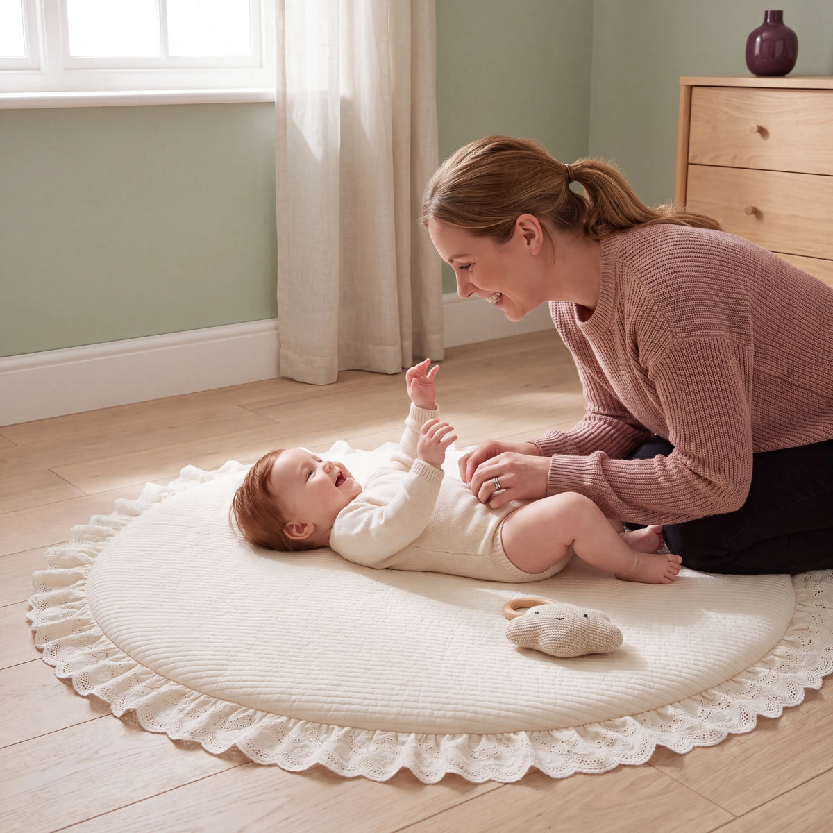 Tapis d’éveil rond déhoussable — 100 cm — vue 6