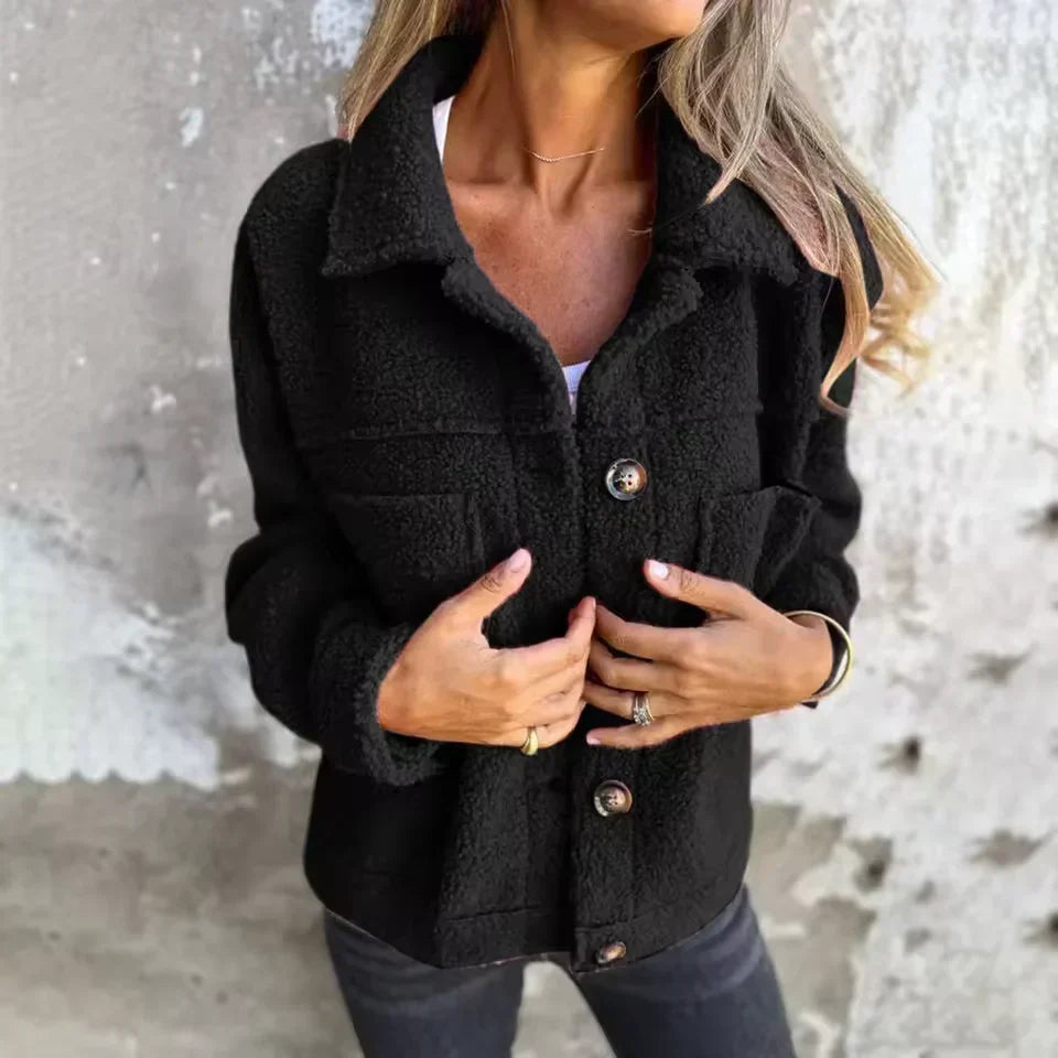 Catalina — Veste texturée boutonnée — vue 3