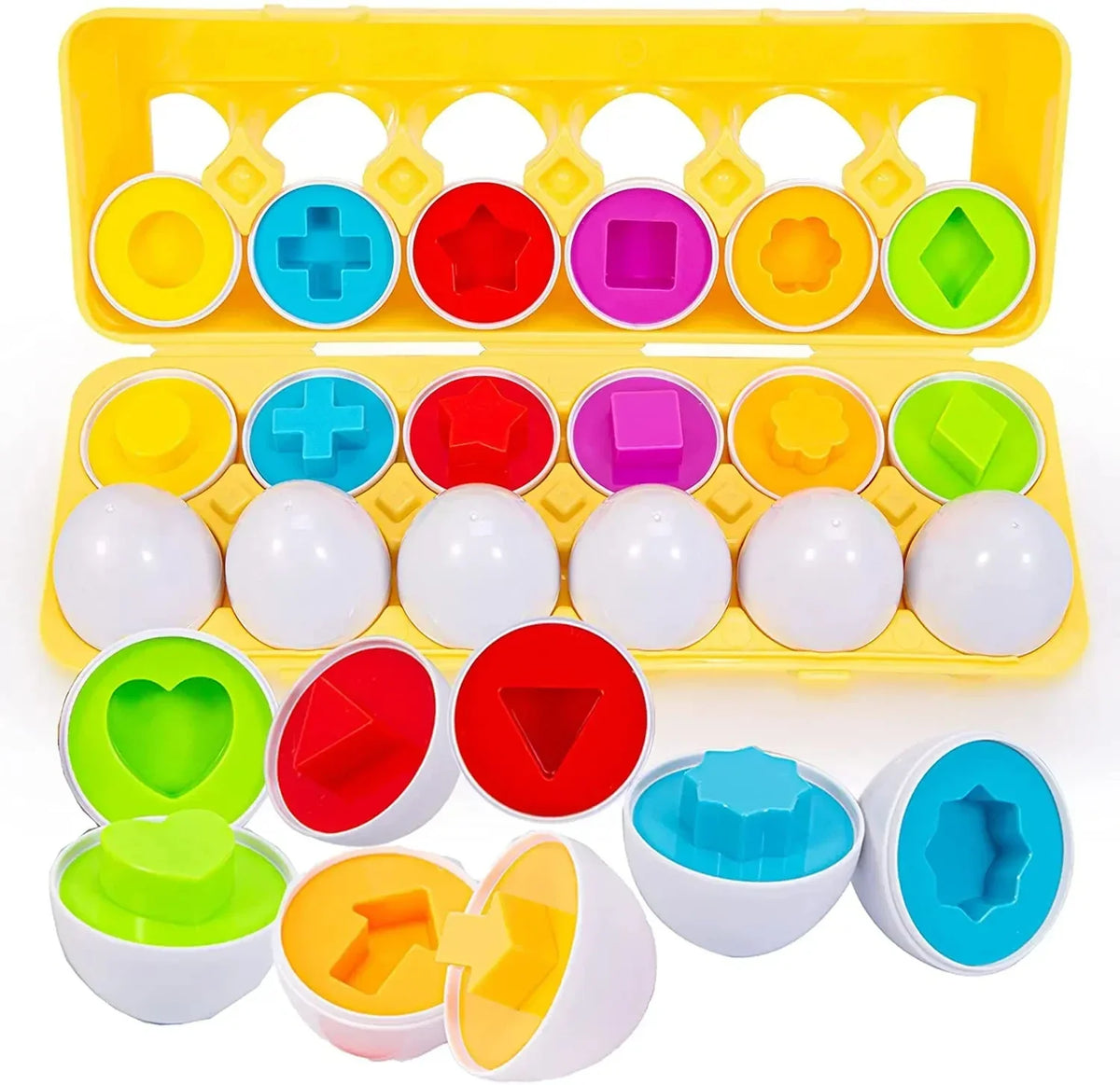 Œufs à associer par couleur et forme — lot de 12 — vue 11