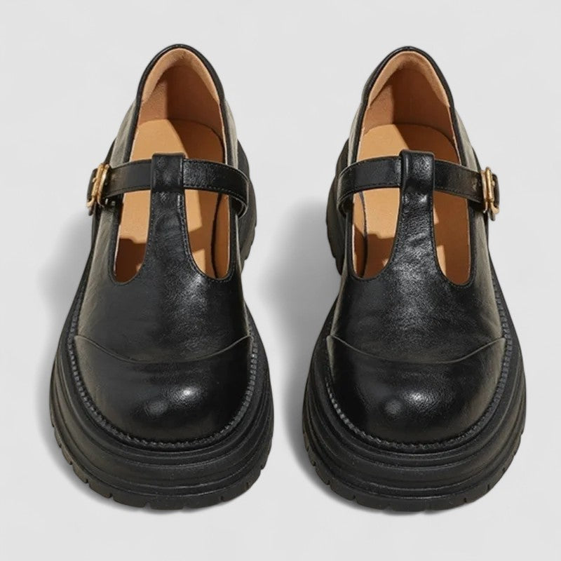 Chaussures Mary Jane à bride en T et semelle épaisse — Amielle Paris