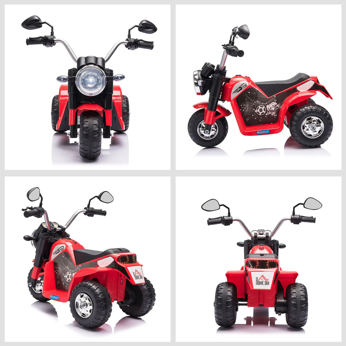 Moto électrique enfant à trois roues — 6 V — vue 6