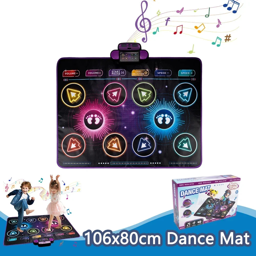 Tapis de danse électronique deux joueurs — 106 × 80 cm — vue 10