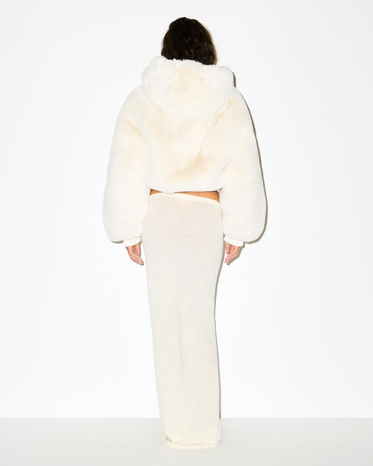 Elara — Blouson court en fausse fourrure — vue 5