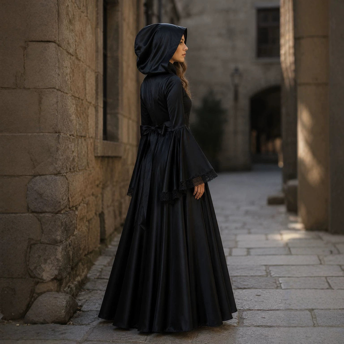 Wicked Hollow — Robe de sorcière à capuche — vue 5