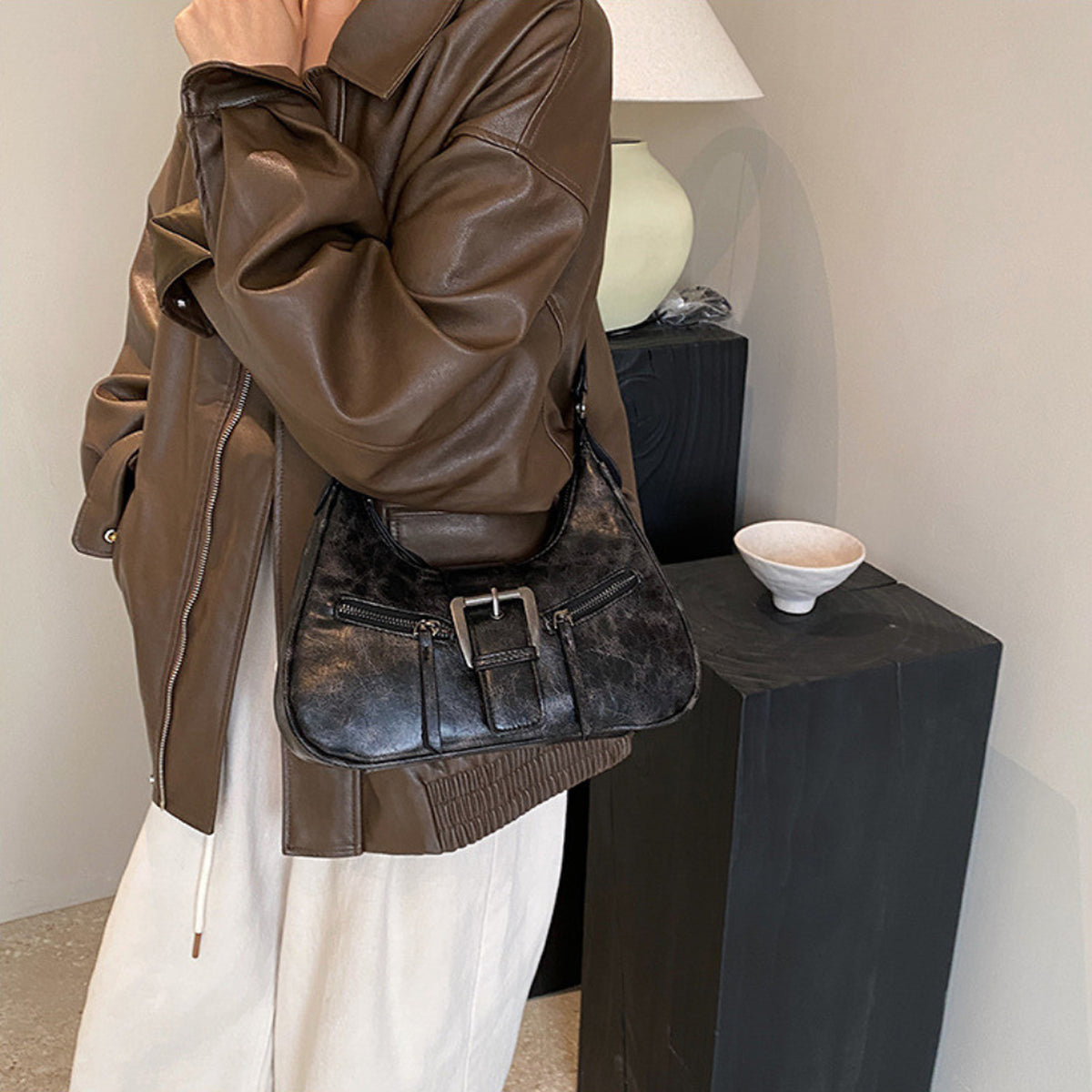 Bolsa | Sac bandoulière en cuir vegan