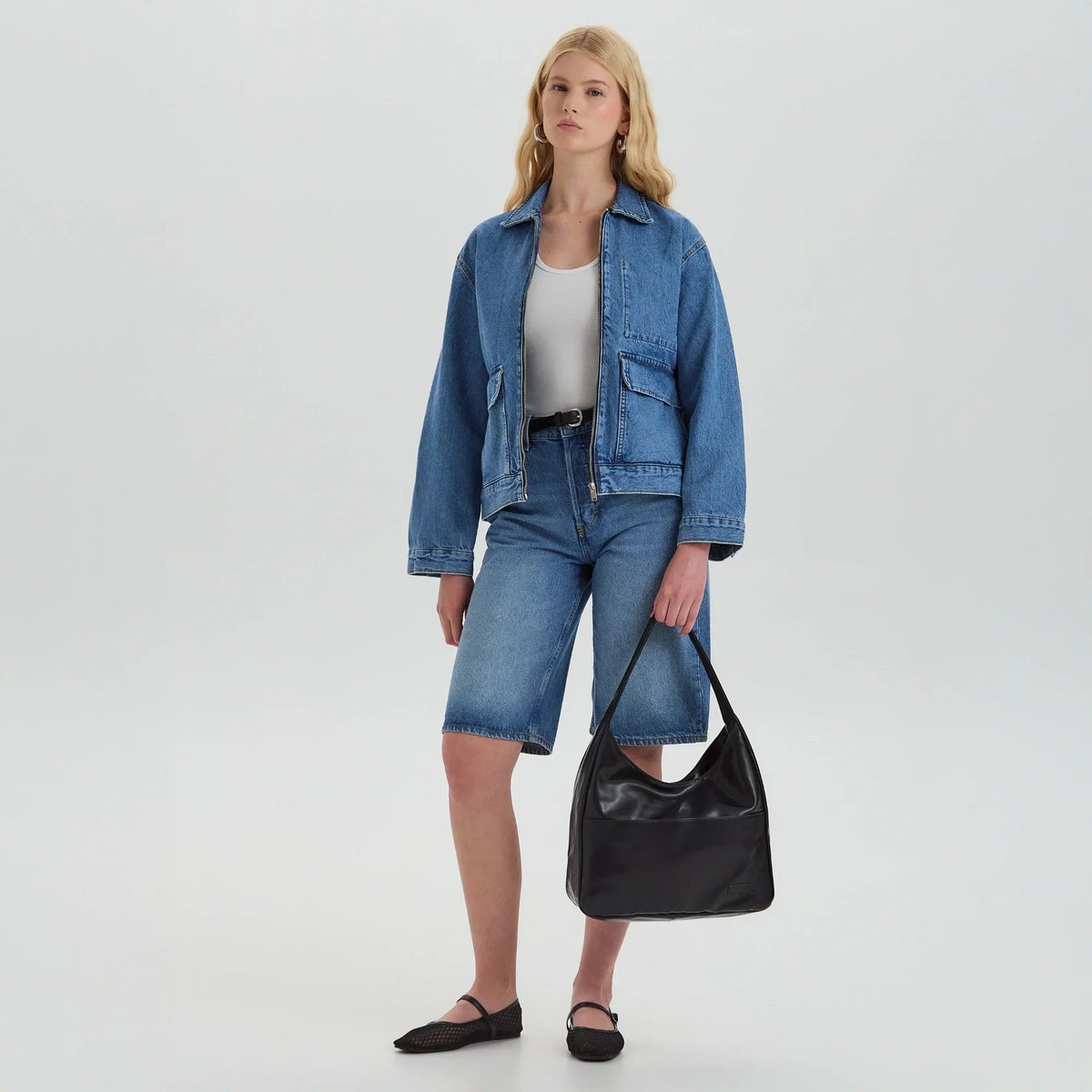 Lilya | Sac hobo en cuir vegan