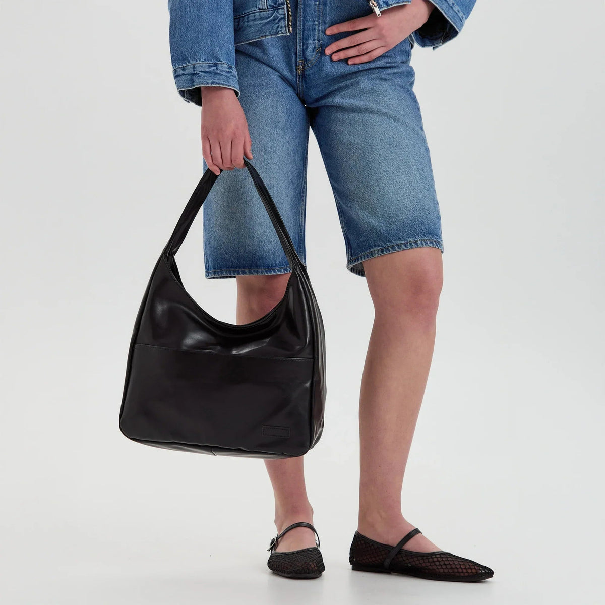 Lilya | Sac hobo en cuir vegan