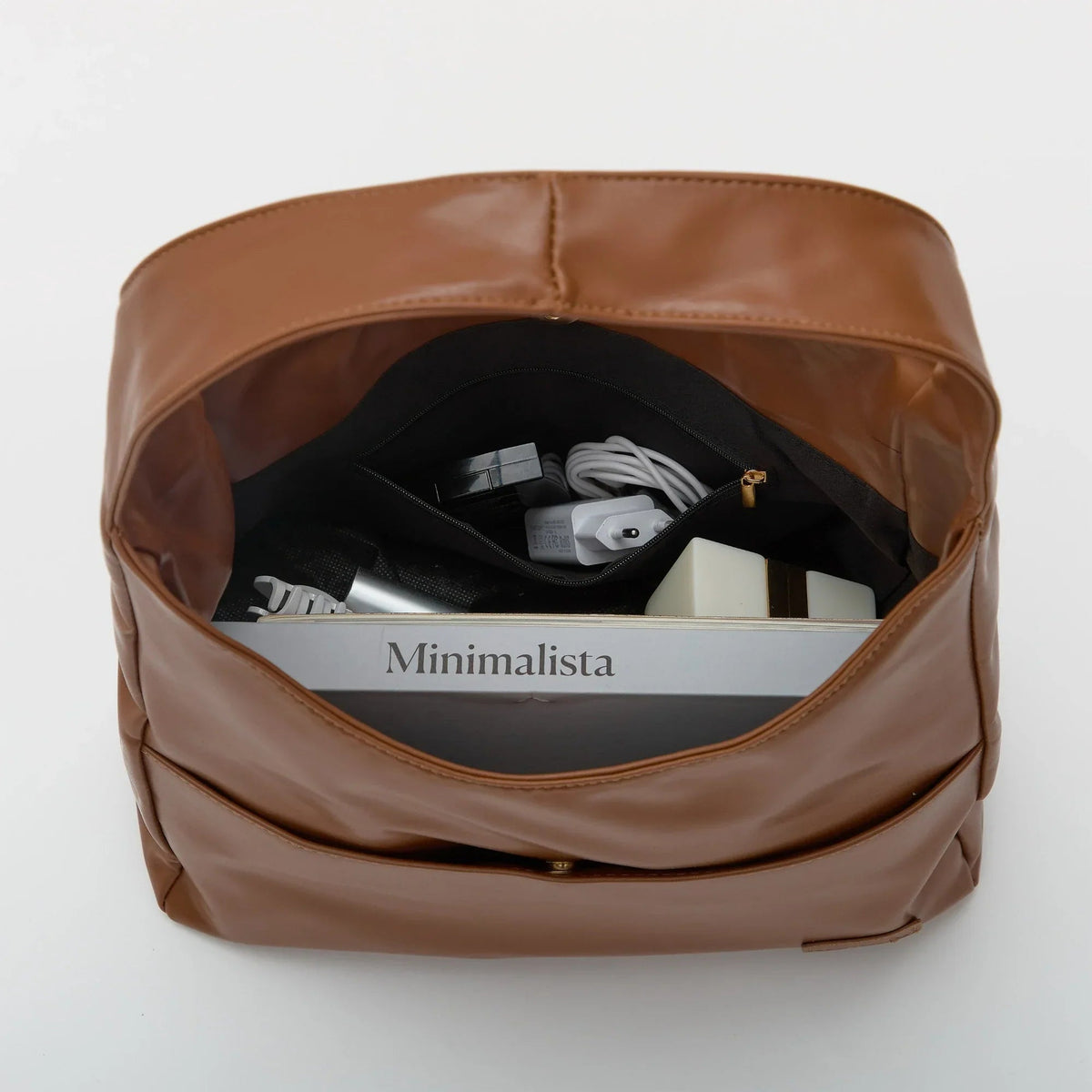 Lilya | Sac hobo en cuir vegan