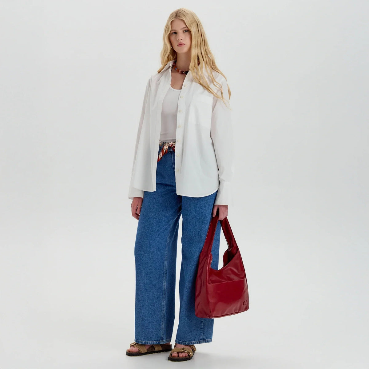 Lilya | Sac hobo en cuir vegan