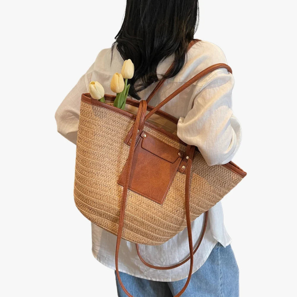 Loba | Sac cabas tressé en paille