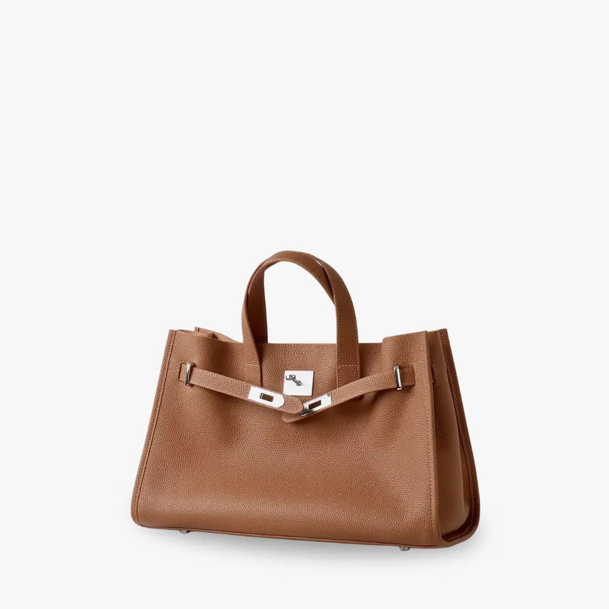 Loha | Sac cabas structuré en cuir grainé