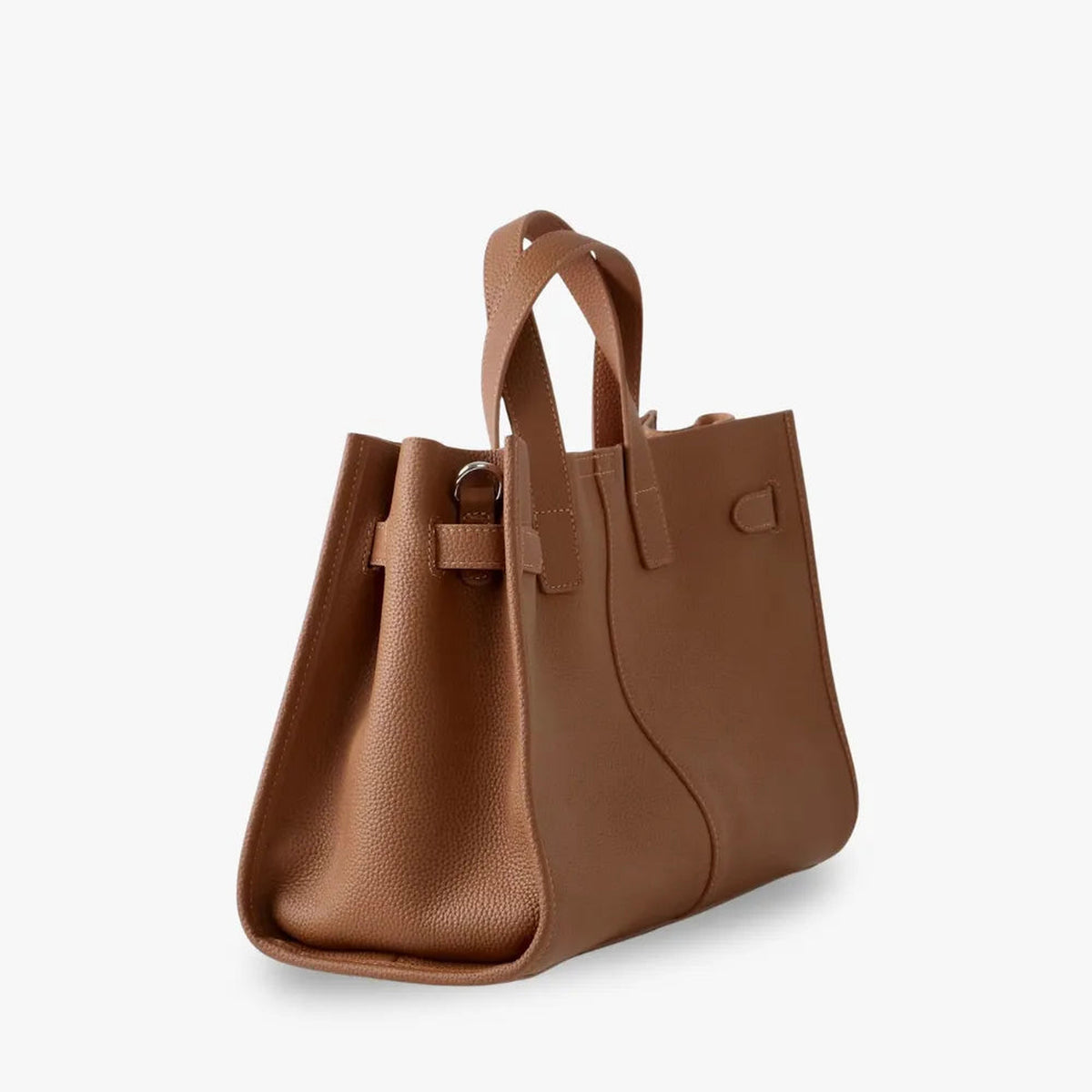 Loha | Sac cabas structuré en cuir grainé