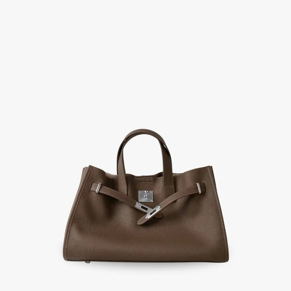 Loha | Sac cabas structuré en cuir grainé