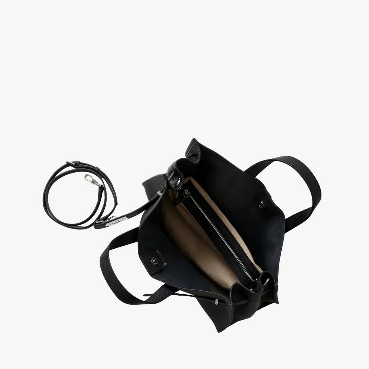 Loha | Sac cabas structuré en cuir grainé