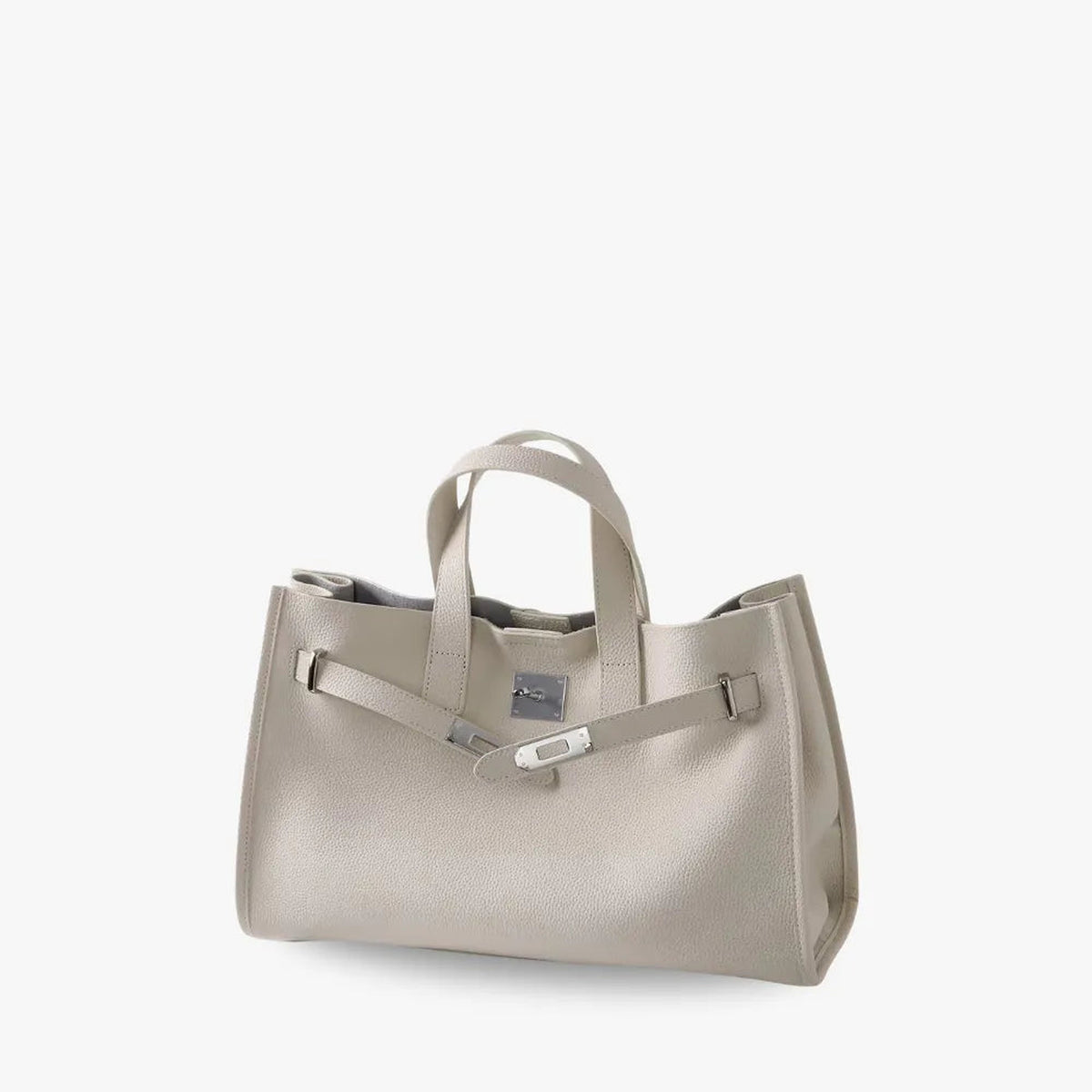 Loha | Sac cabas structuré en cuir grainé