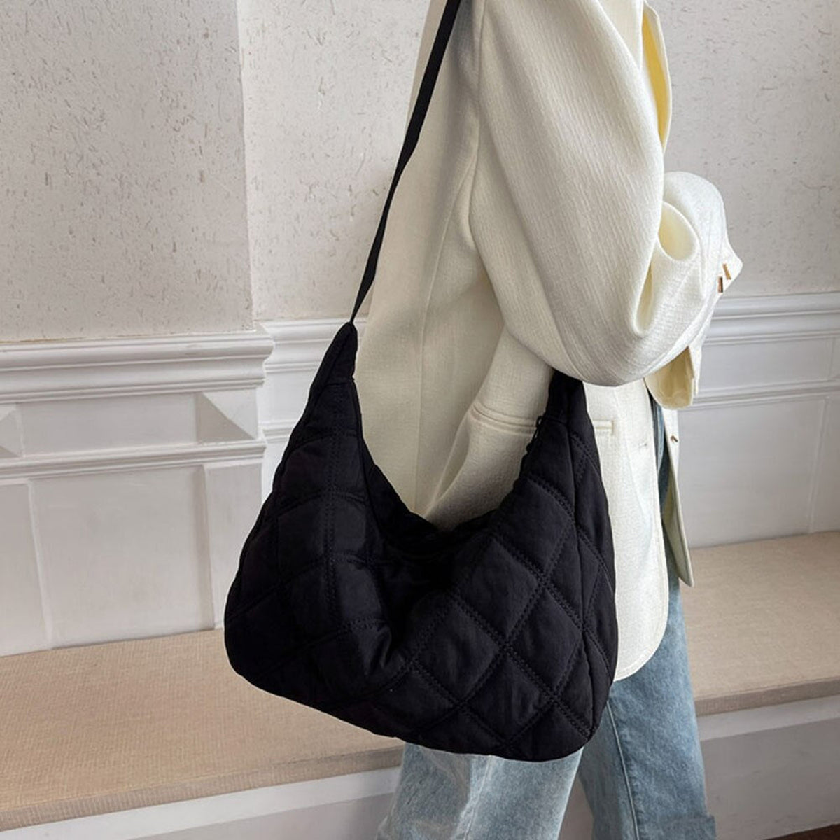 Selvane | Sac bandoulière matelassé