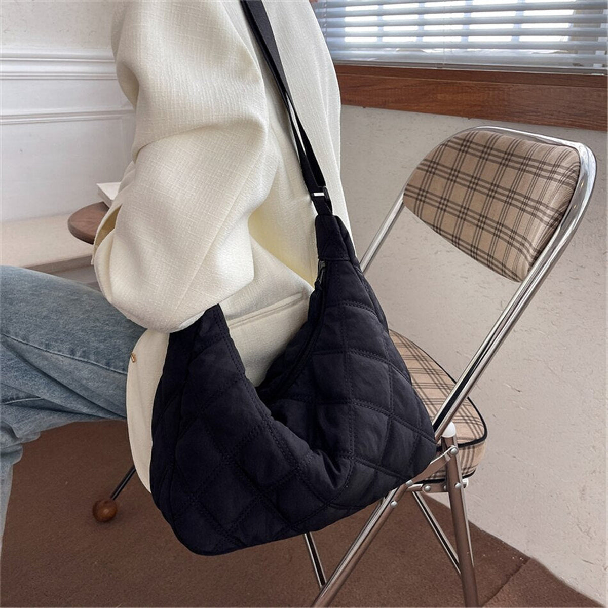 Selvane | Sac bandoulière matelassé