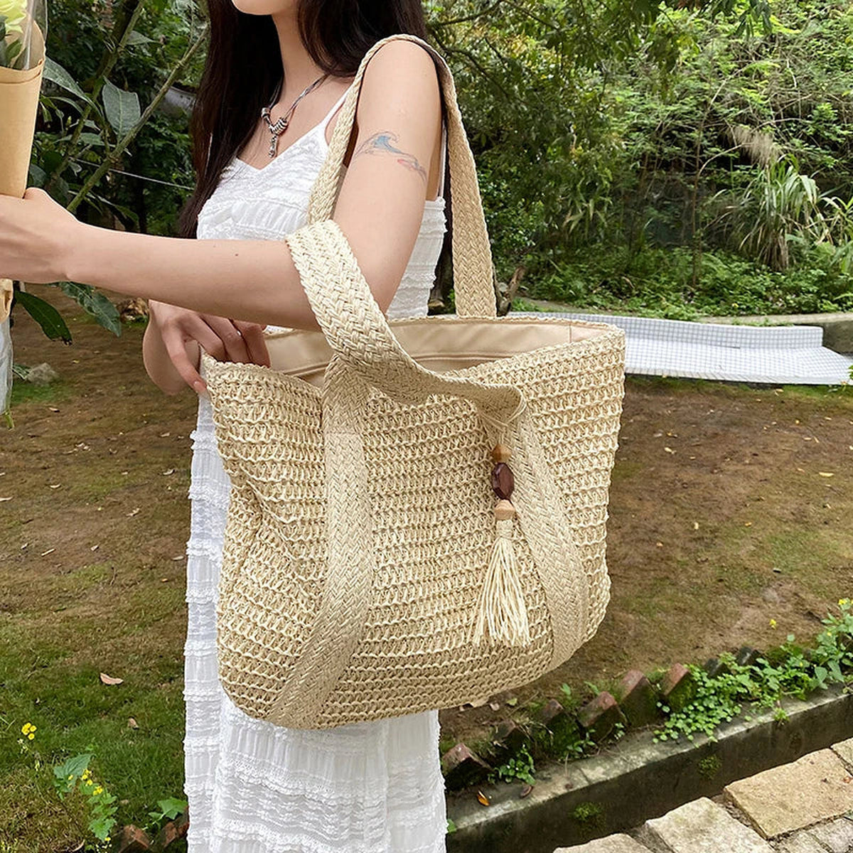 Totah | Sac cabas en paille
