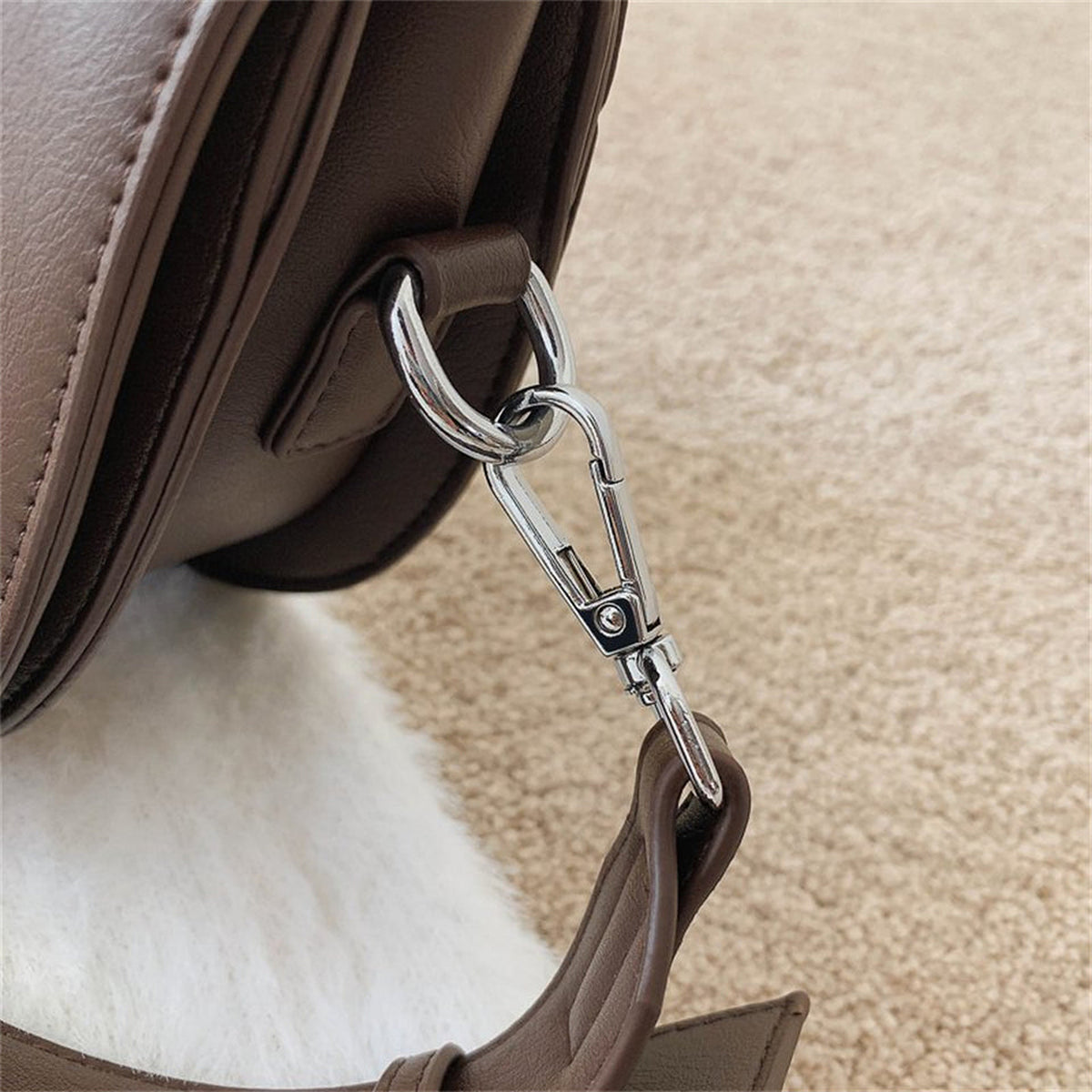 Virelle | Sac bandoulière demi-lune