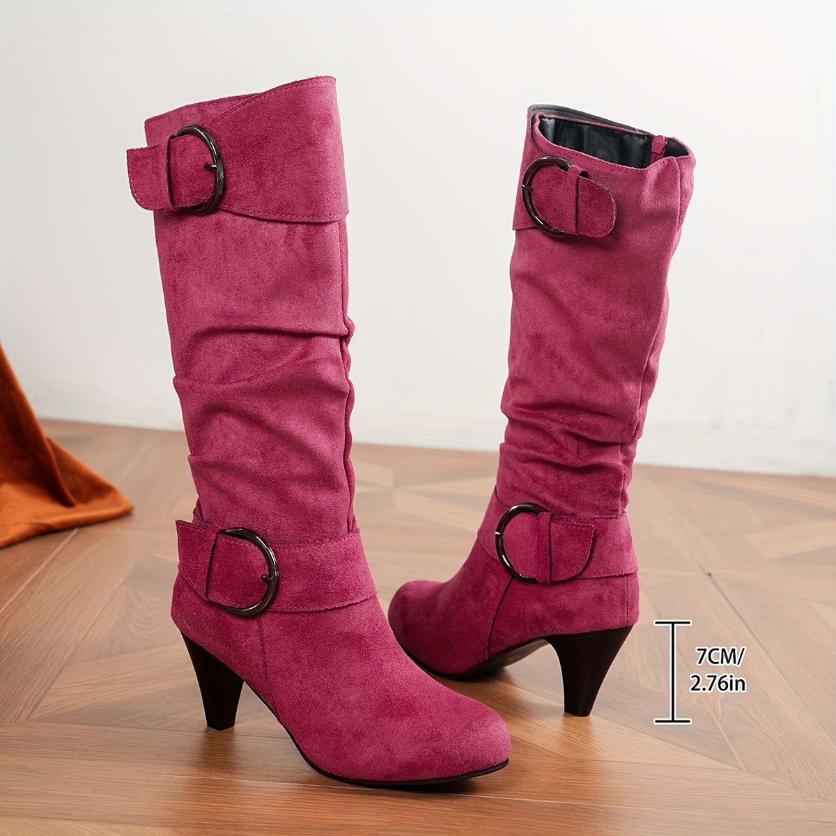 Élise | Bottes hautes à boucles