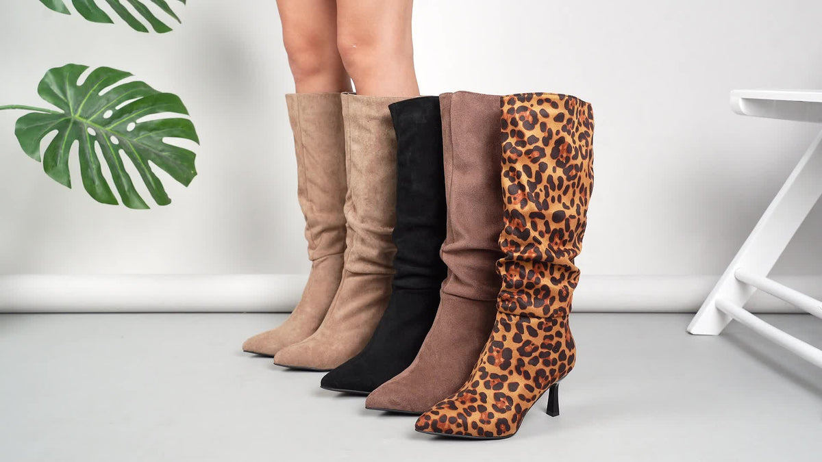 Amélie | Bottes hautes à bout pointu