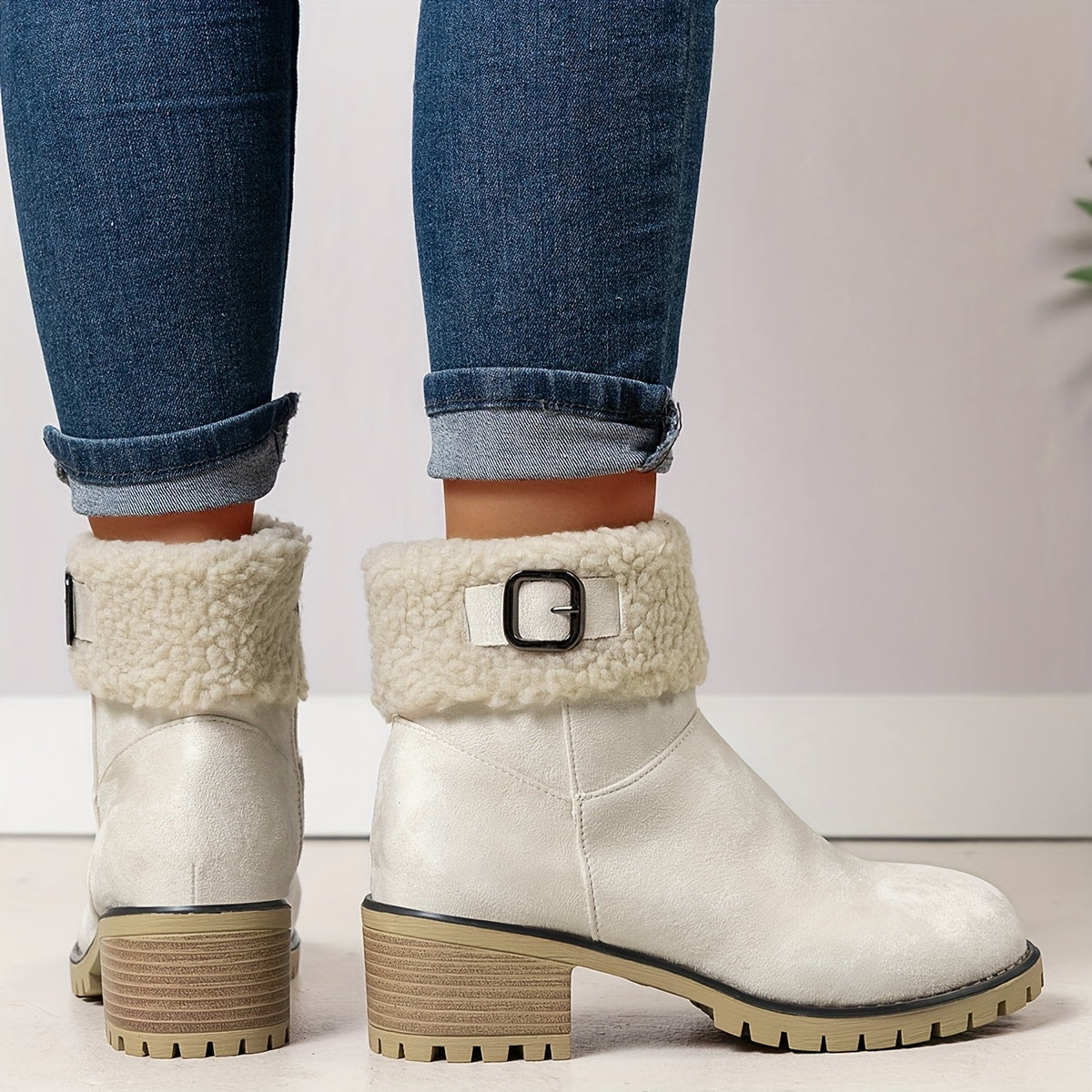 Camille | Bottines doublées à semelle crantée