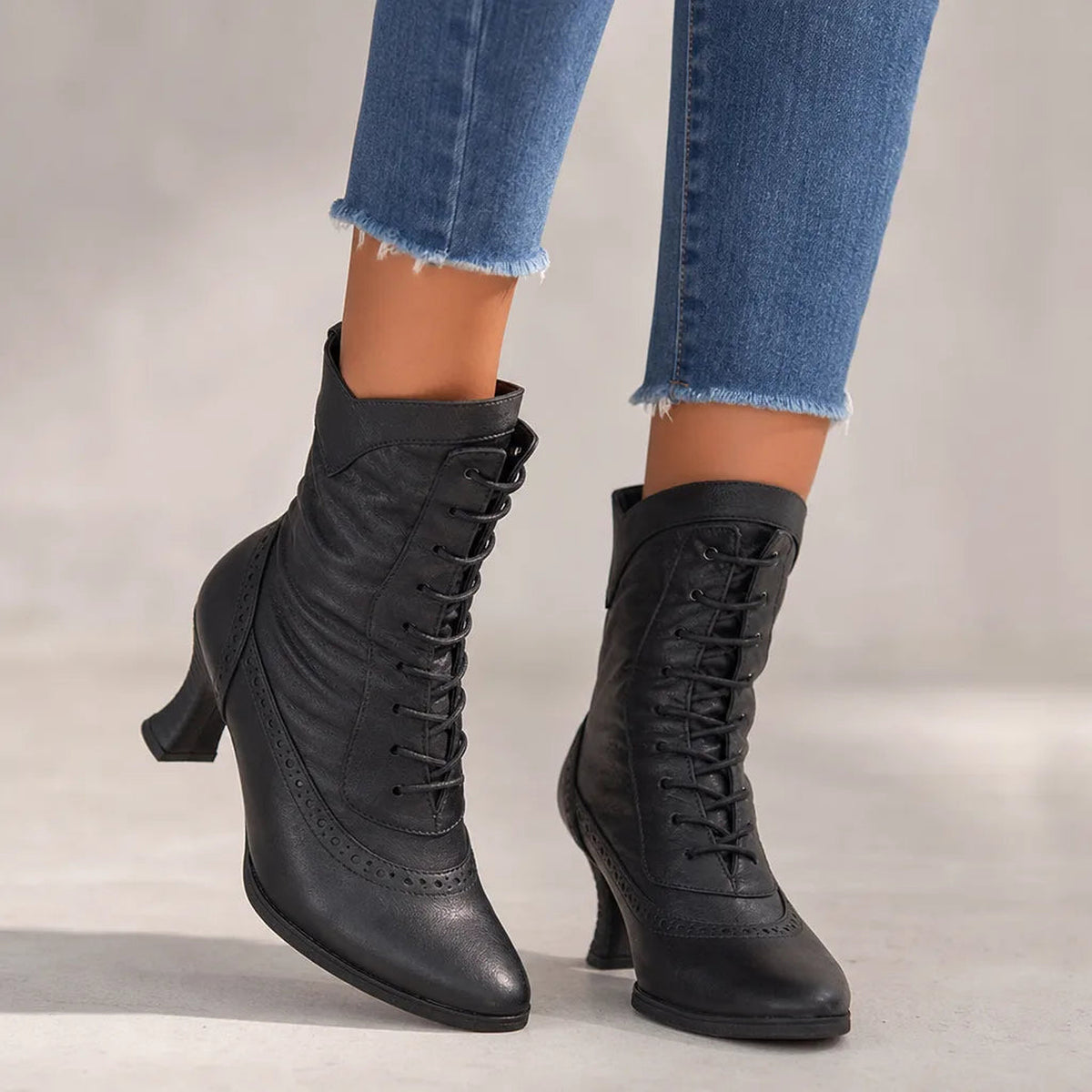 Marlie | Bottines brogue à lacets
