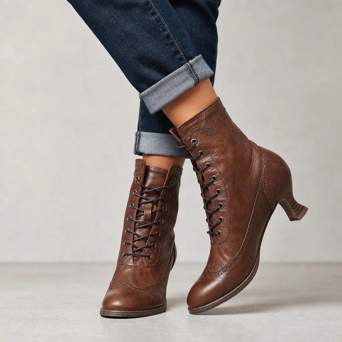 Marlie | Bottines brogue à lacets