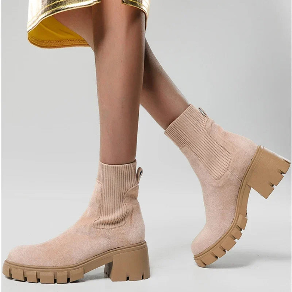 Bottines Chelsea à plateforme