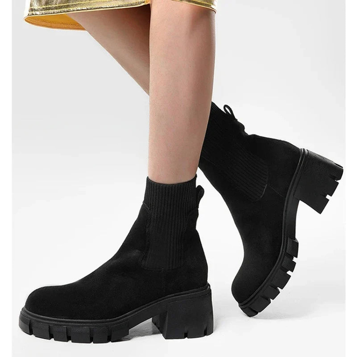 Bottines Chelsea à plateforme
