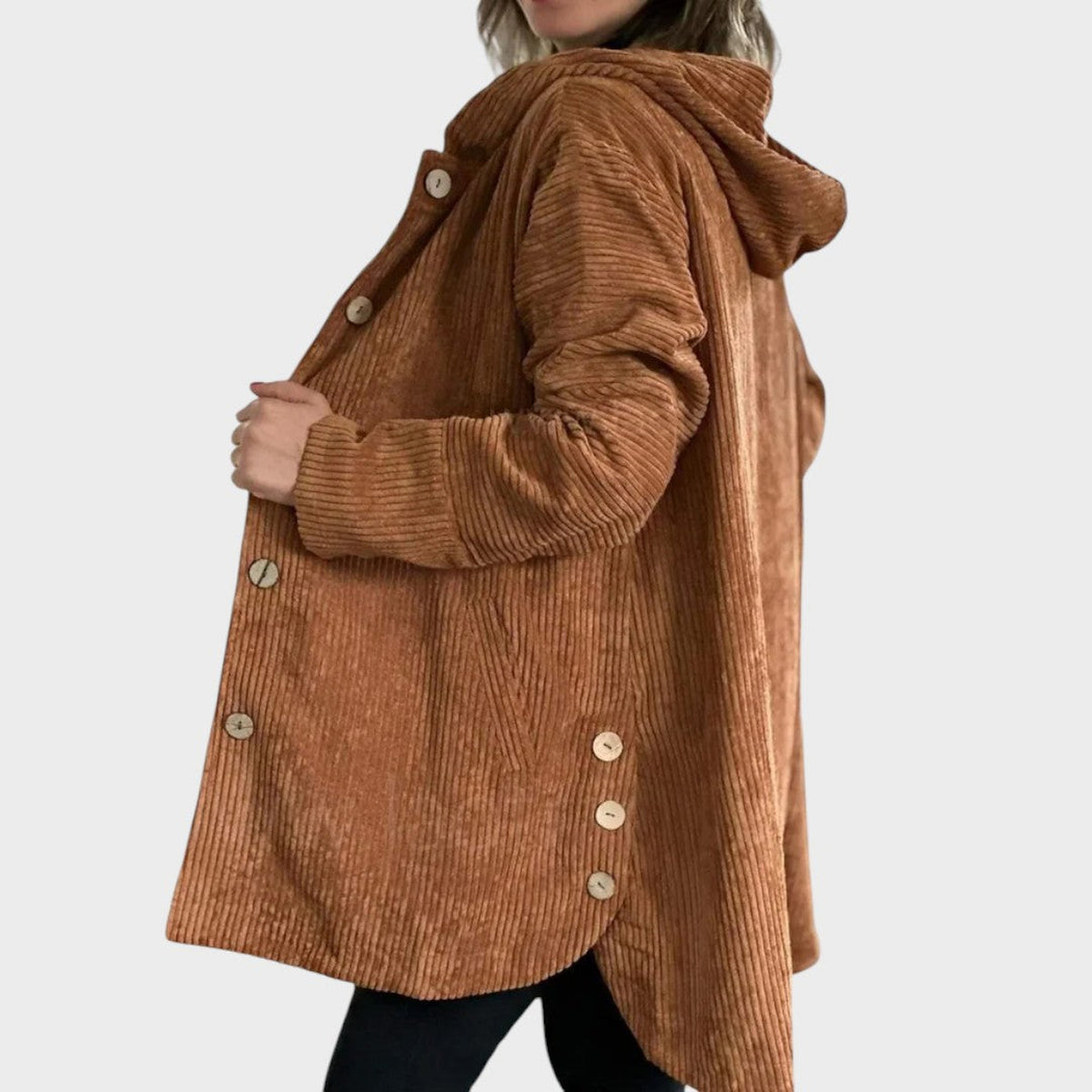 Céleste | Veste en velours côtelé