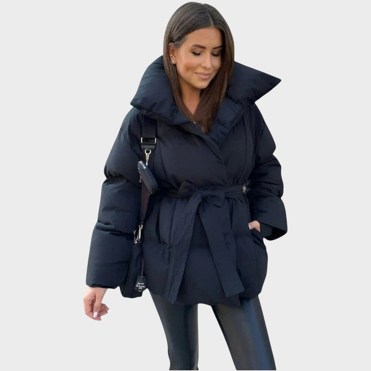 Marcelle | Veste matelassée à ceinture