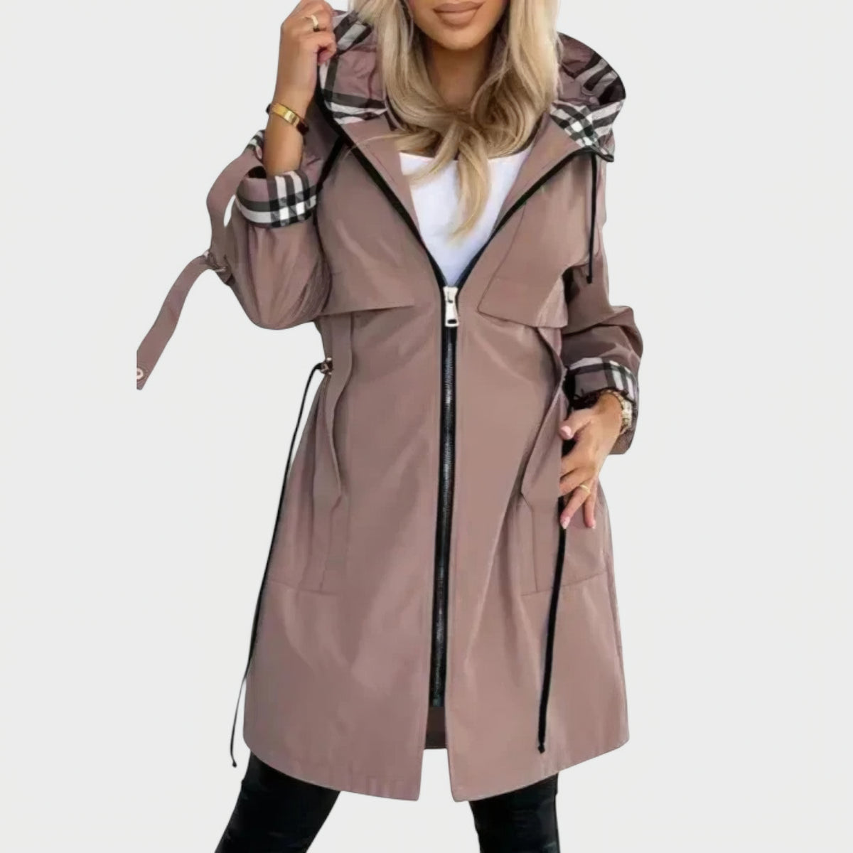 Nadine | Manteau à capuche