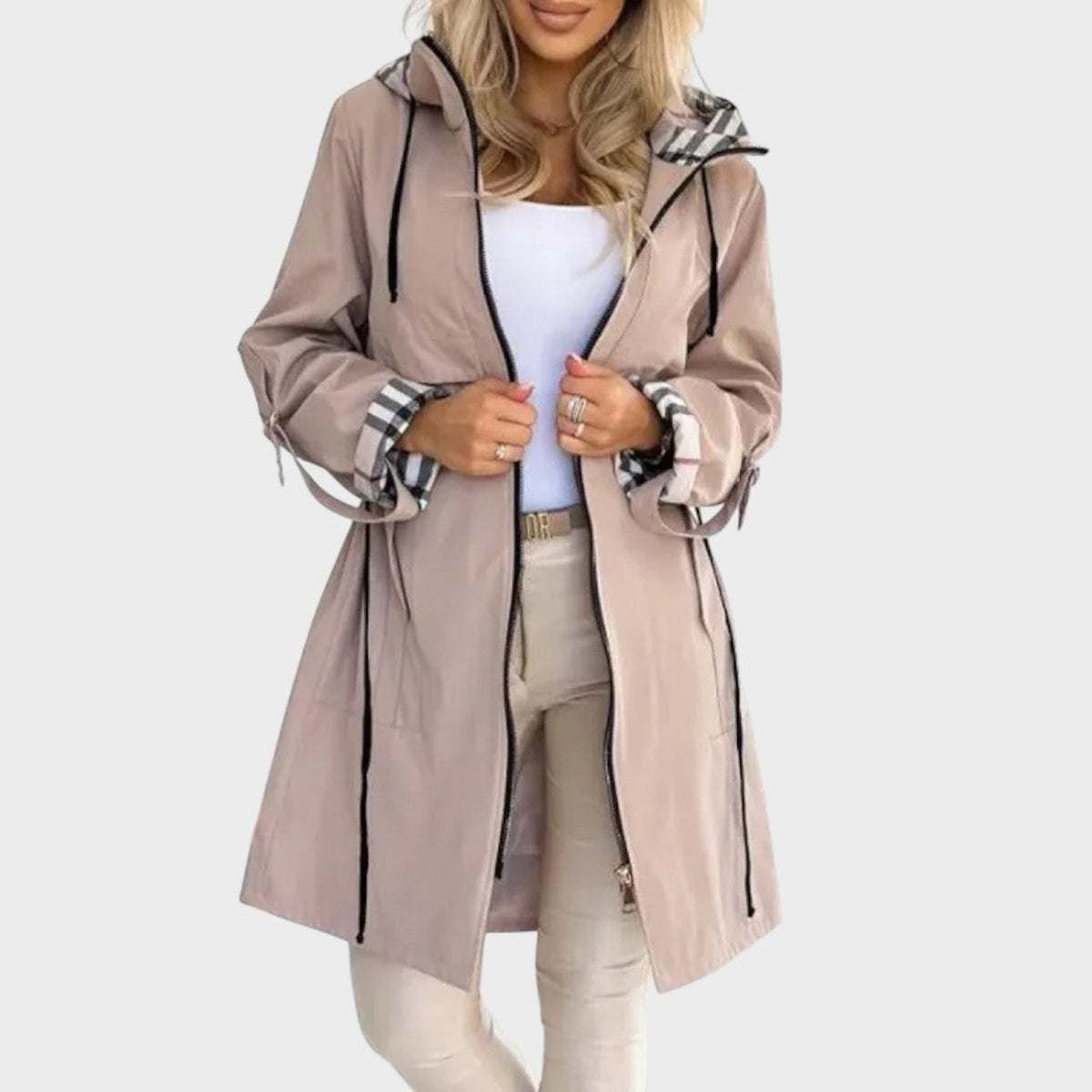 Nadine | Manteau à capuche