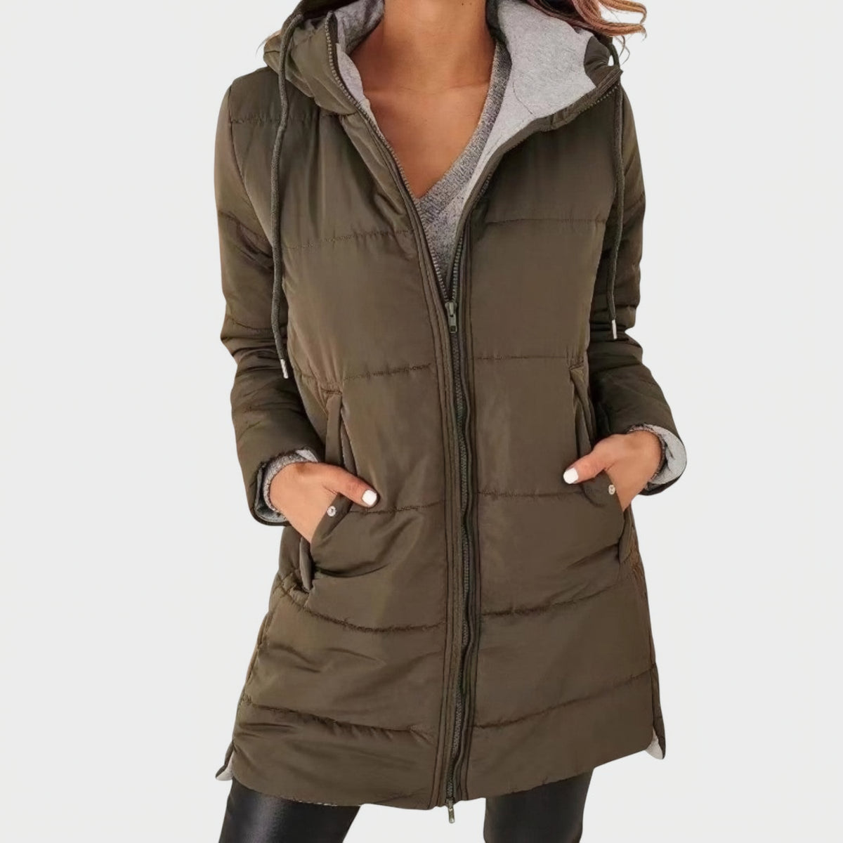 Antoinette | Manteau matelassé à capuche