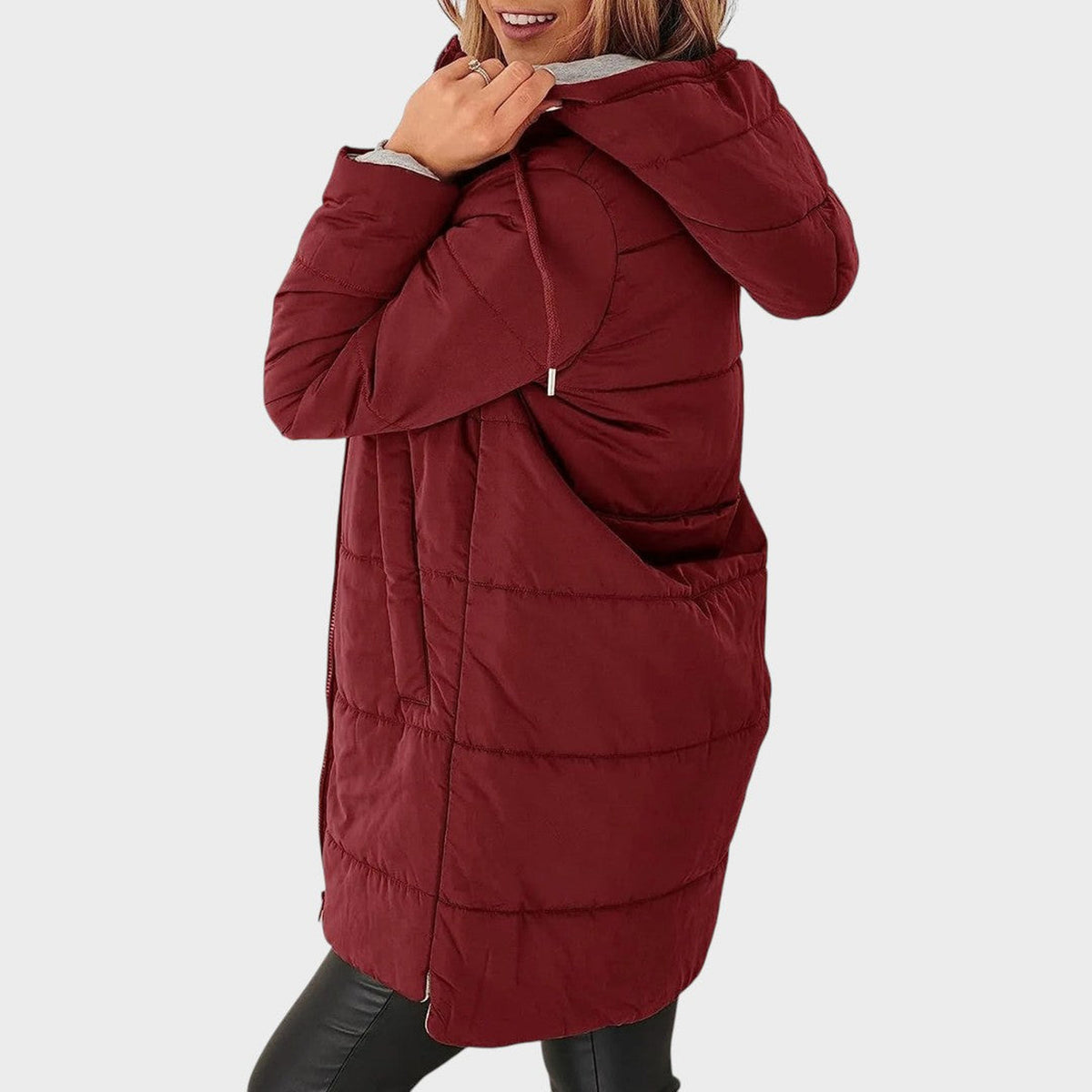 Antoinette | Manteau matelassé à capuche