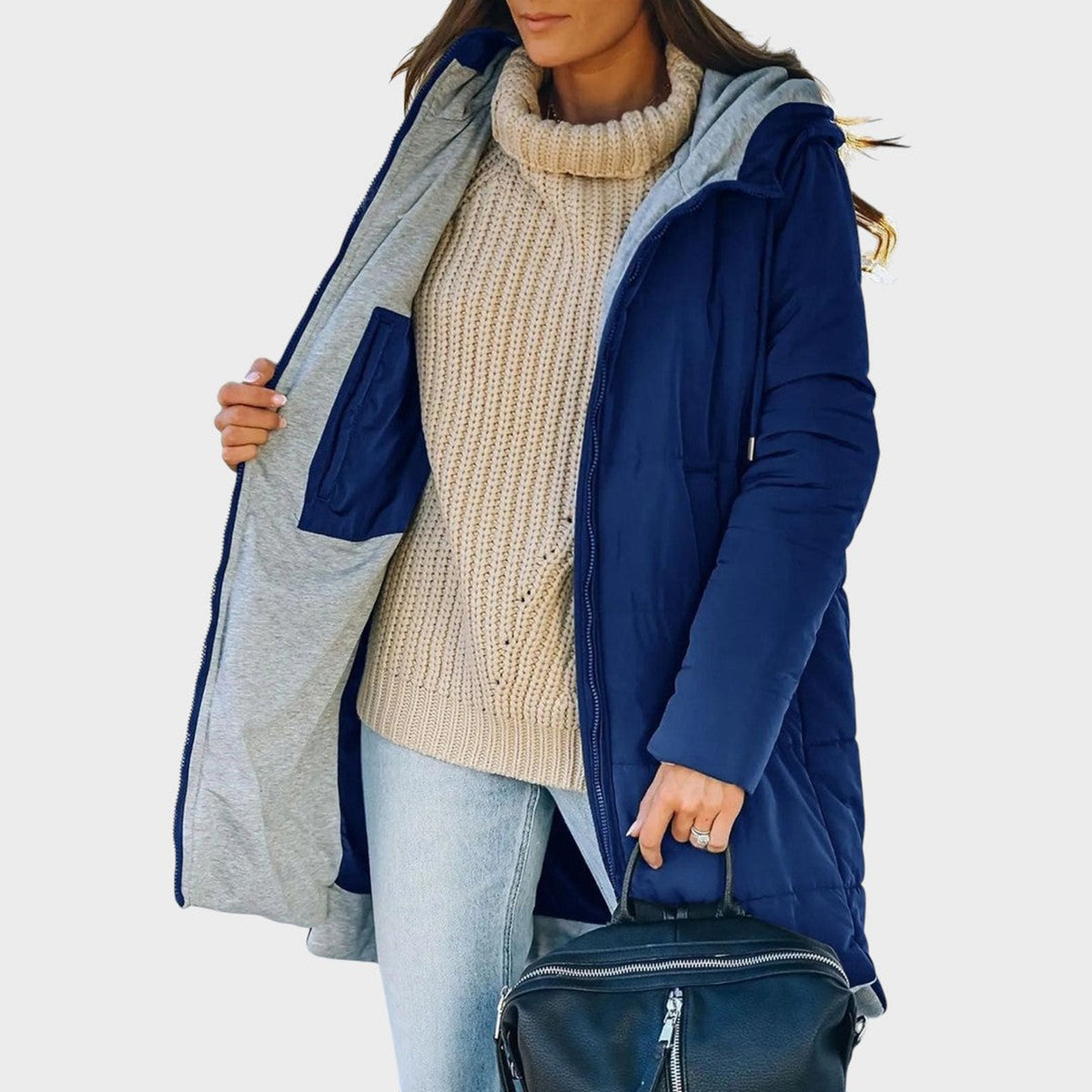 Antoinette | Manteau matelassé à capuche