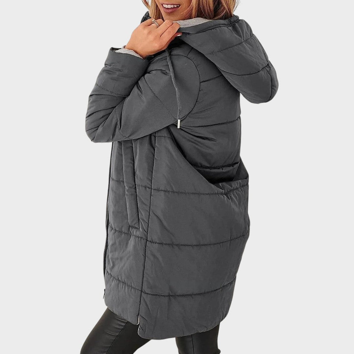 Antoinette | Manteau matelassé à capuche