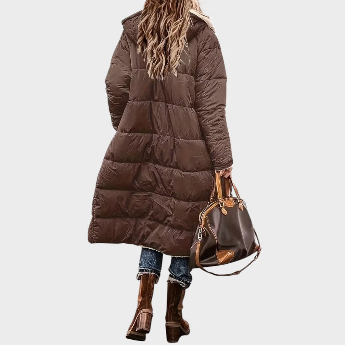 Camille | Manteau long réversible
