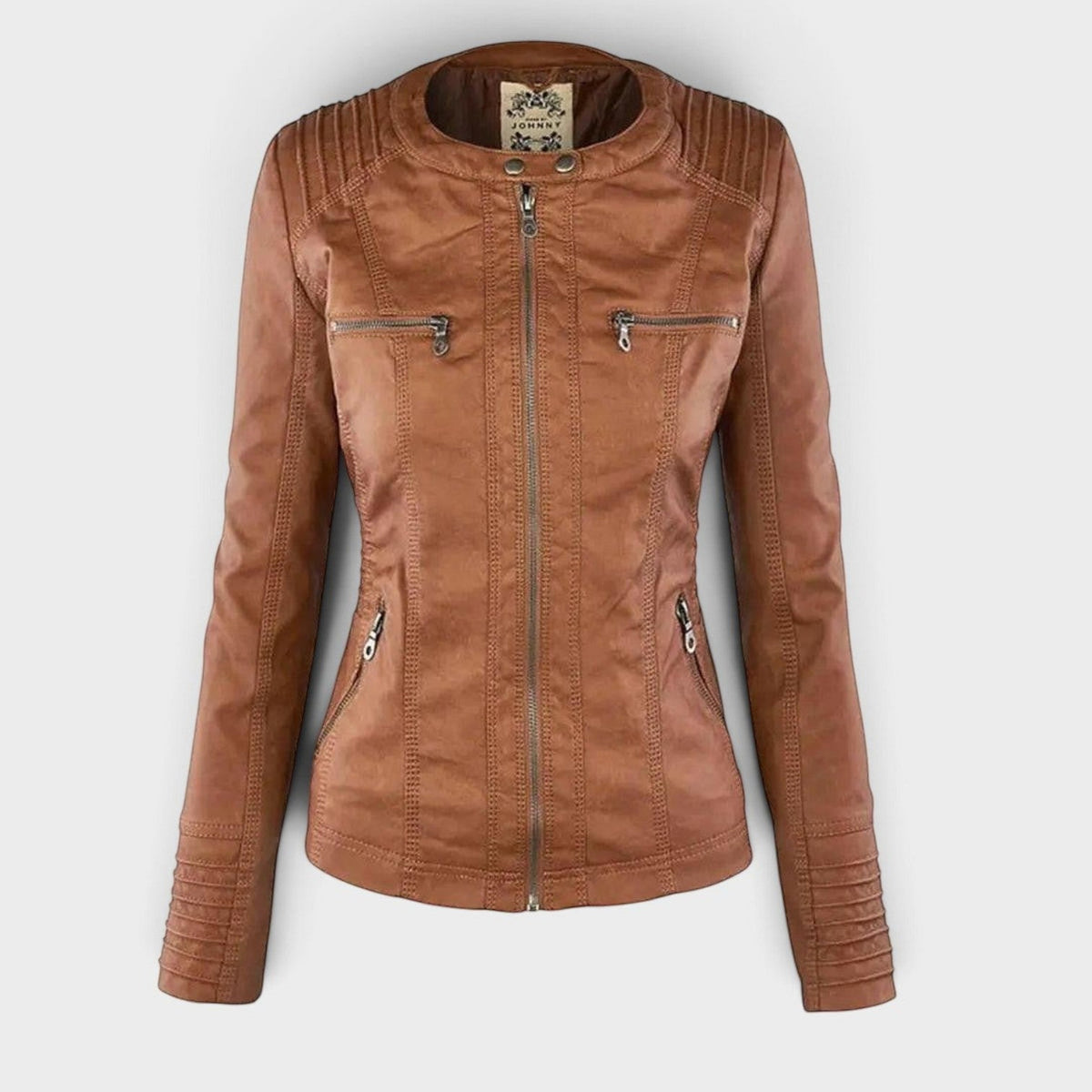 Olive | Veste à capuche amovible