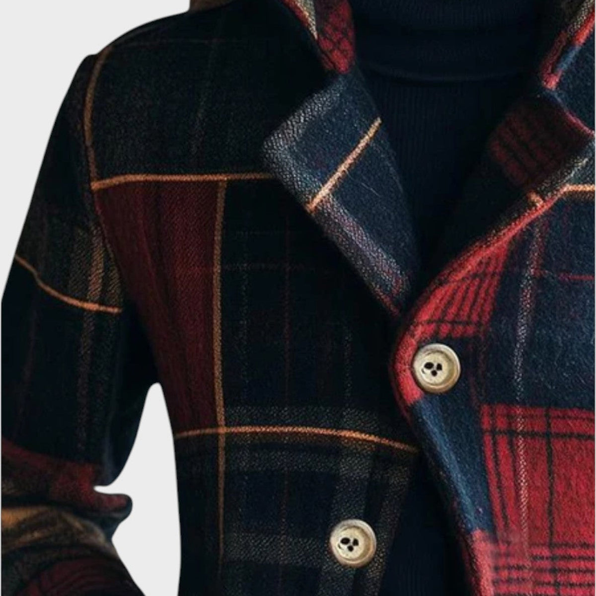 Noëlle | Veste courte à carreaux