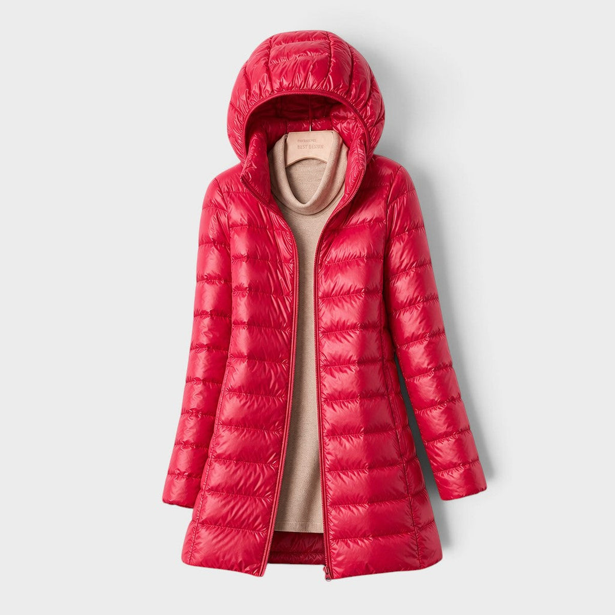 Fabienne | Manteau matelassé à capuche