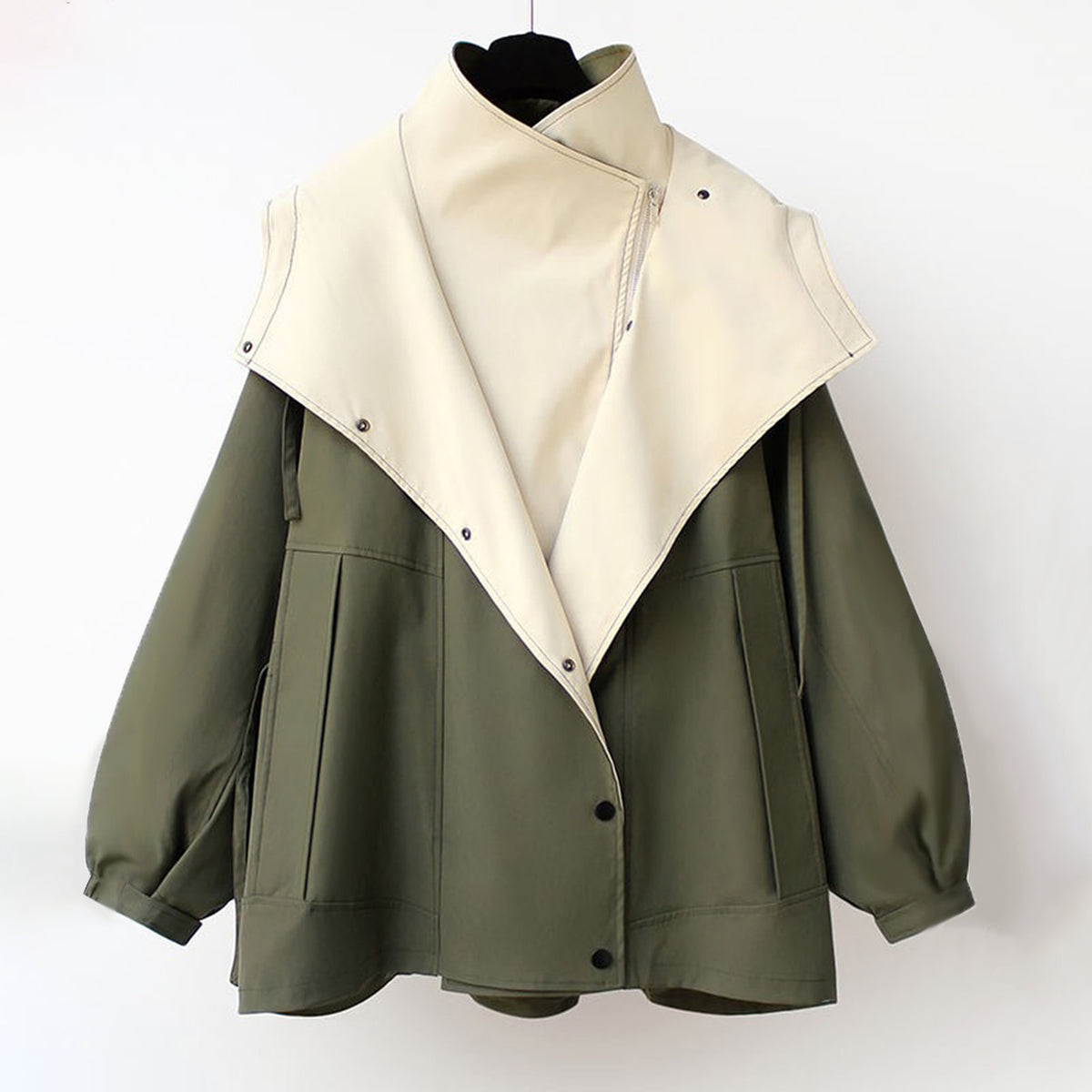 Louna | Veste à capuche et taille ajustable